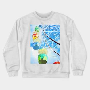 ferris wheel Crewneck Sweatshirt